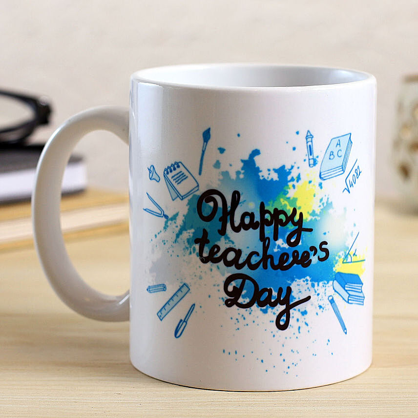 Happy Teachers Day Mug: Send Personalised Gifts To Qatar