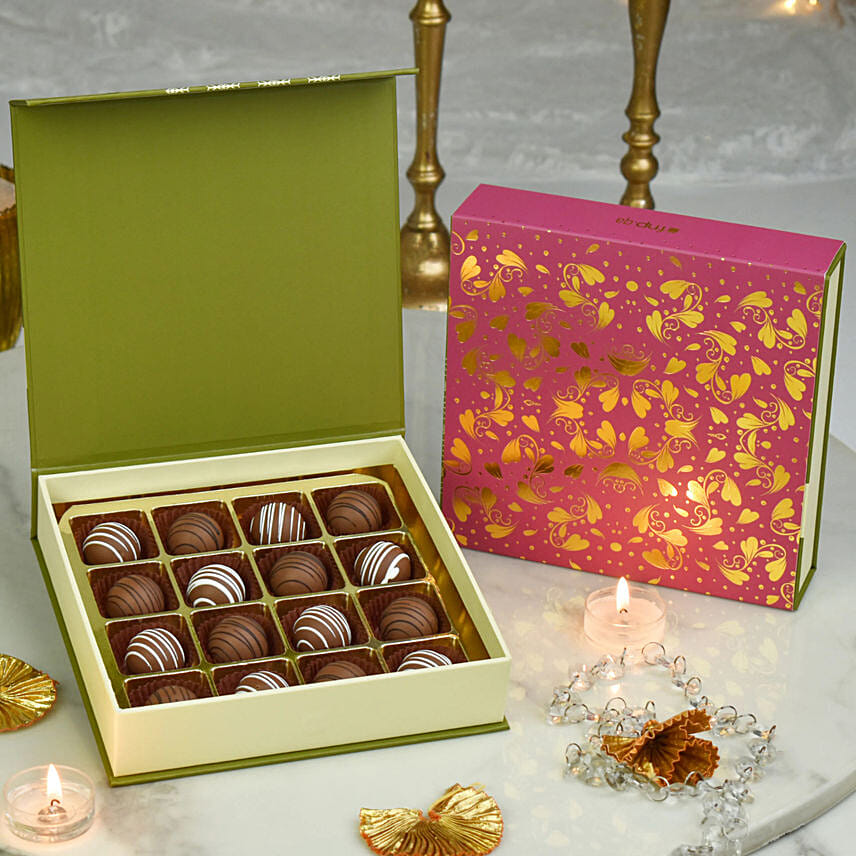 Happy Diwali Chocolates Box: Send Sweets To Qatar