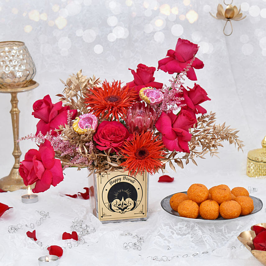 Happy Diwali Flower: 