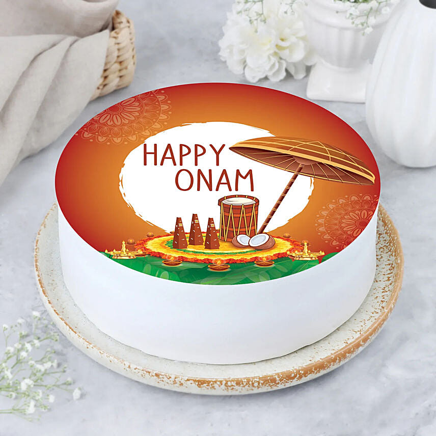 Onam Chocolate Celebration Cake: Send Gifts to Qatar from UAE