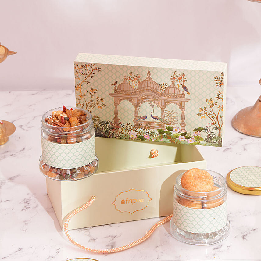 Nuts & Bites Diwali Box: Send Sweets To Qatar