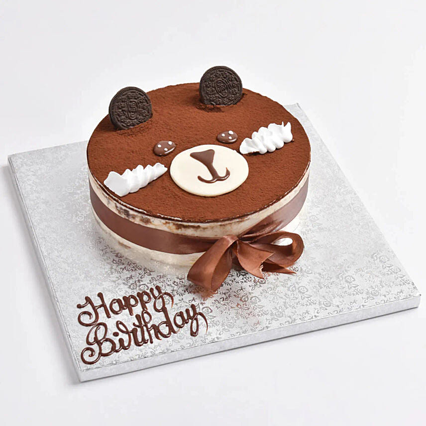 Tiramisu Temptation Birthday Cake: توصيل كيك قطر