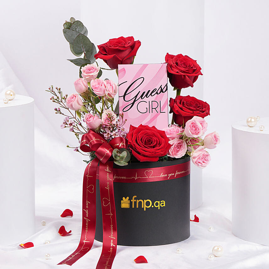 Guess Girl Perfume and Roses Valentine Collection: Send Combos To Qatar