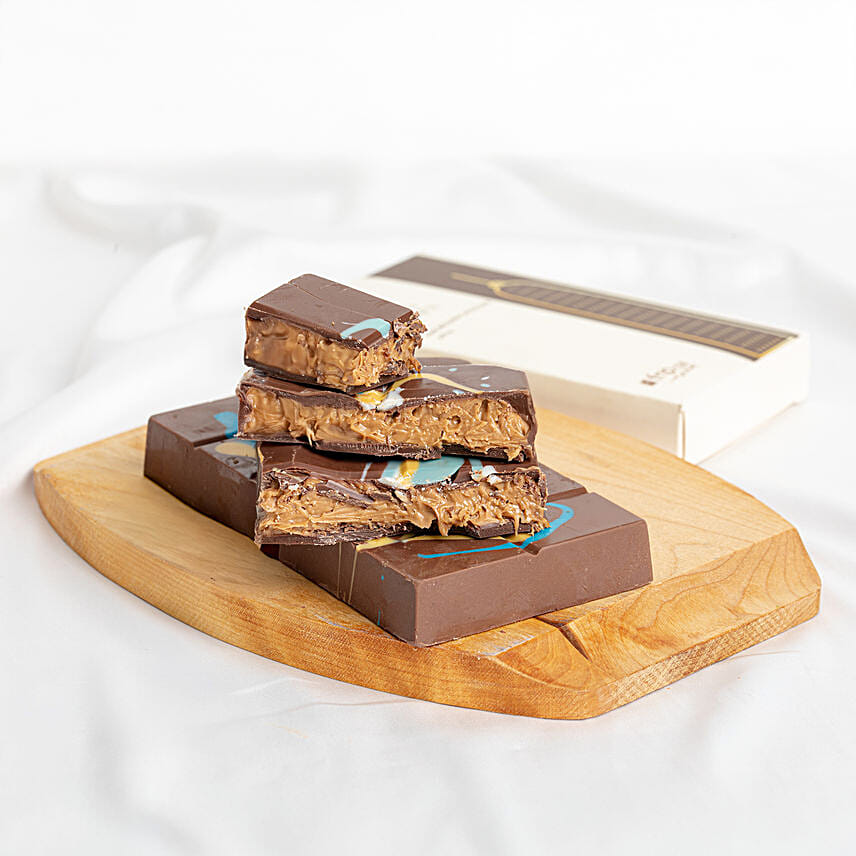 Coffee Kunafa Belgian Chocolate 210gm: Send Chocolates To Qatar