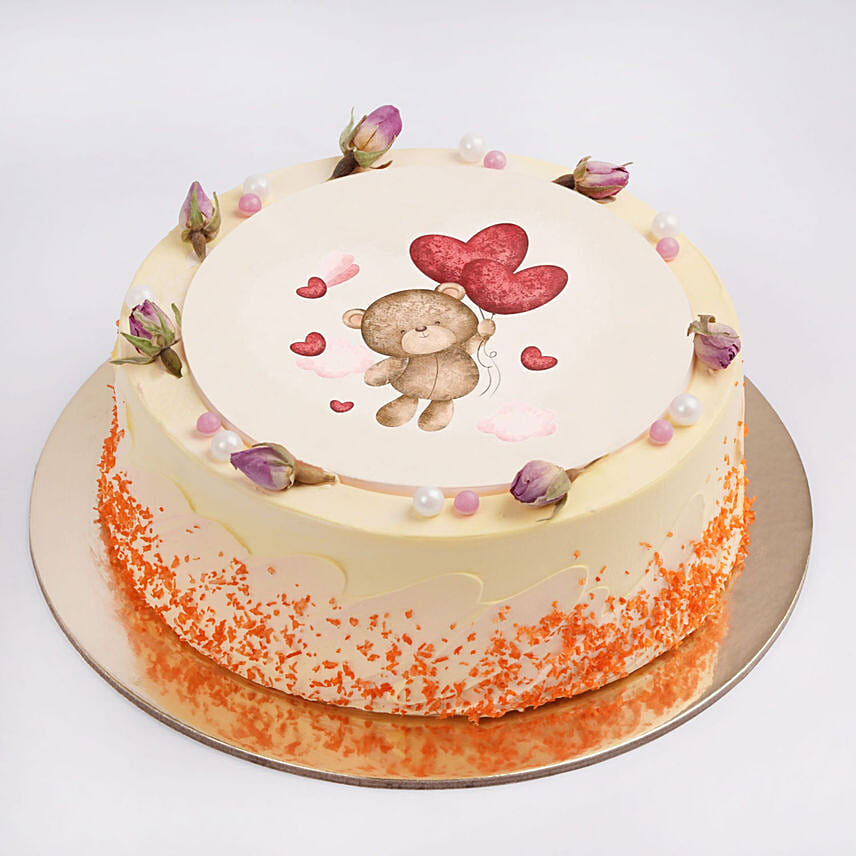 Blushing Romance Cake: أرسل هدايا رومانسية إلى قطر