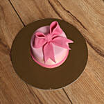 Bow Mono Cake