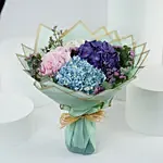 Beautiful 4 Colour Hydrangea Bouquet