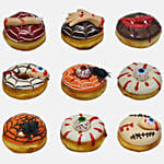 Halloween Donuts 9Pcs