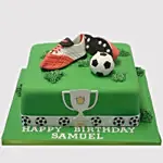 Football Cup Cake