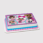 Lol Surprise Dolls Photo Cake