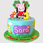 Peppa Pig Playground Chocolate Cake