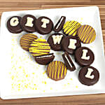 Get Well Belgian Chocolate Sandwich Cookies