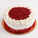 Red Velvet Cream Eggless Cake- Half Kg