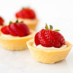 Fresh Strawberry Mini Tarts Set of 12