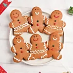 Ginger Man and Woman Cookies 6pcs