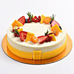 Yummy Vanilla Berry Delight Eggless Cake- Half Kg