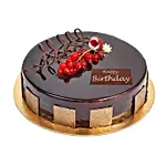 Half Kg Eggless Chocolate Truffle Cake For Birthday