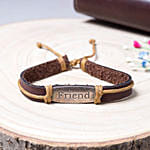 Unisex Leather Friendship Band