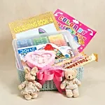 Colors and Chocolates Hamper For Kids