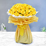 Majestic 50 Yellow Roses