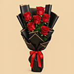 Designer Red Roses Bouquet