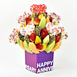 Happy Anniversary Fruit Arrangement