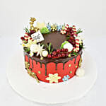 Delightful Christmas Chocolate Cake