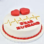 Dear Husband Birthday Red velvet Cake