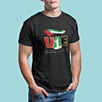 National Day Black T Shirt L