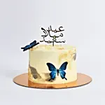 Butterfly Butter Cream Birthday Cake