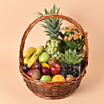 Plants and Fruits Basket