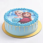 Elsa and Anna Cake