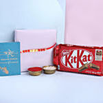Sneh Celestial Pearl Rakhi & Kitkat