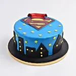 Man Of Steel Surprise Cake