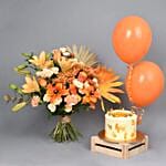 Happy Vibes Orange Arrangement