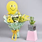Get Well Soon Flowers With Plant