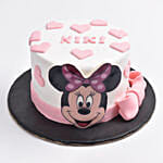 Minnie Magical Mouse Marble Cake