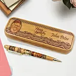 Personalised Wooden Pen for Dad