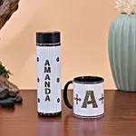 Personlized Mug And Bottle Combo