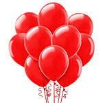 Red Helium Balloons