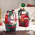 2 In 1 Mini Christmas Basket