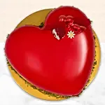 Red Velvet Heart Cake 500gm