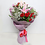 Colourful & Elegant Flower Boquet Online