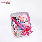 Candylicious Candy Mix Happy Birthday Suitcase Hamper
