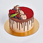 Chocolaty Red Velvet Eggless Cake