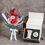 Incense Burner N Trinket Box Gift Set With Flowers