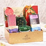 Godiva Holiday Sparkle Hamper Medium