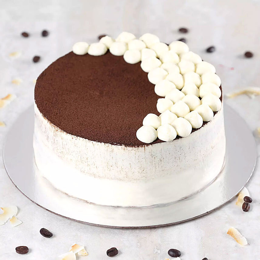 Heavenly Tiramisu Cake Half Kg: Send Cake to Riyadh