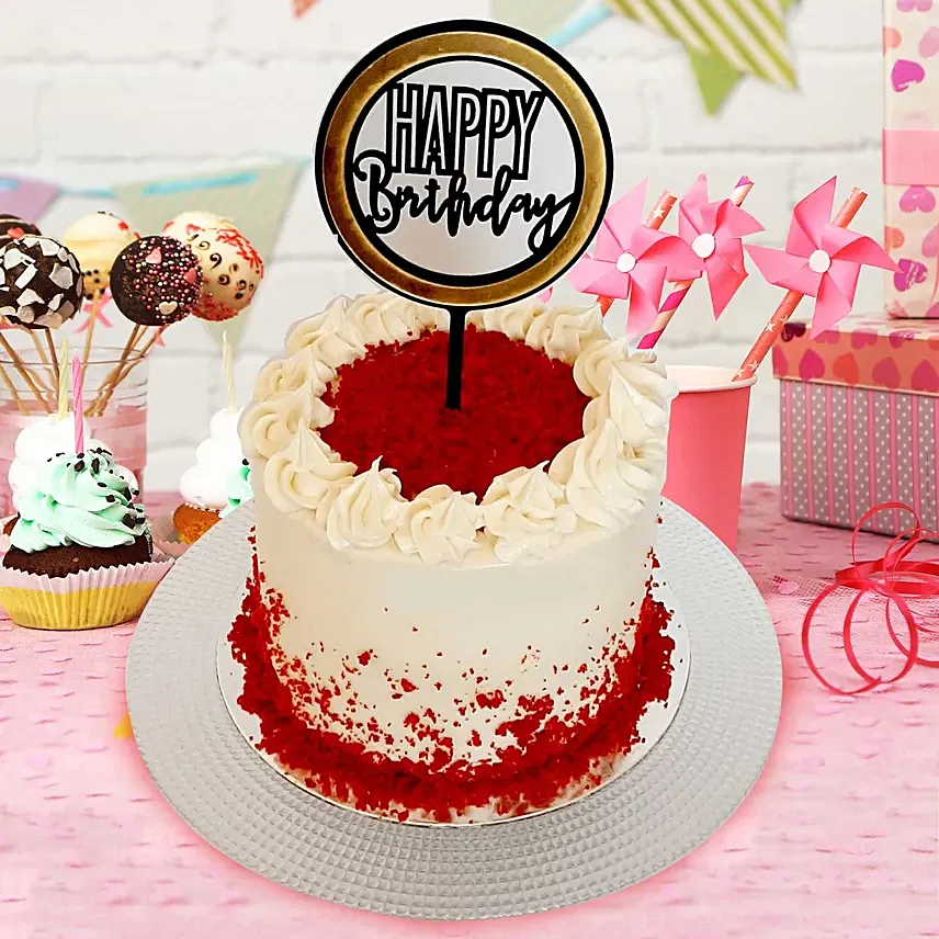 Red Velvet Cream Cheese Cake: Cake Delivery in Riyadh