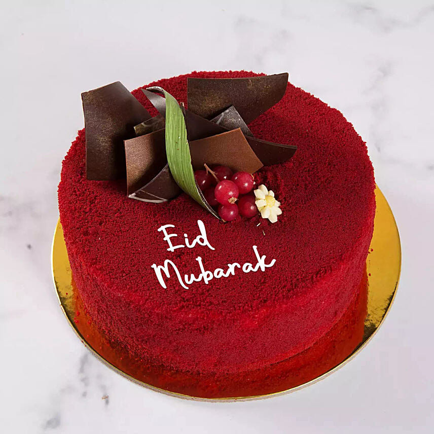 Red Velvet Cake For Eid: 